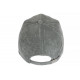 Casquette Velours Gris cotele Tendance Baseball Sneyson CASQUETTES Nyls Création