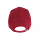 Casquette Velours Rouge cotele Tendance Baseball Sneyson CASQUETTES Nyls Création