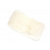 Bandeau Fourrure Blanche Cache Oreille Headband Classe Macha