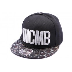 Snapback YMCMB Noir et Argent ANCIENNES COLLECTIONS divers