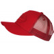 Casquette Von Dutch Rouge Filet Baseball Custom Lof CASQUETTES VON DUTCH