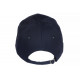 Casquette NY Bleu Marine Ecusson Noir Classe Baseball Major CASQUETTES Hip Hop Honour