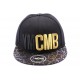 Snapback YMCMB noir et visière imprimée ANCIENNES COLLECTIONS divers