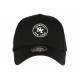 Casquette NY Noire Ecusson Classe Tendance Baseball Major CASQUETTES Hip Hop Honour