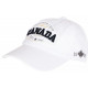 Casquette Canada Blanche Design Tendance Baseball CASQUETTES Nyls Création