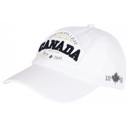 Casquette Canada Blanche Design Tendance Baseball CASQUETTES Nyls Création