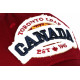 Casquette Canada Rouge et Bleue Tendance Baseball CASQUETTES Nyls Création