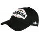 Casquette Canada Noire Tendance et Vintage Baseball CASQUETTES Nyls Création