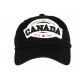 Casquette Canada Noire Tendance et Vintage Baseball CASQUETTES Nyls Création