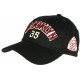 Casquette Brooklyn Noire et Rouge World Vintage Baseball CASQUETTES Nyls Création