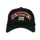 Casquette Brooklyn Noire et Rouge World Vintage Baseball CASQUETTES Nyls Création