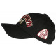 Casquette Brooklyn Noire et Rouge World Vintage Baseball CASQUETTES Nyls Création