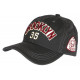 Casquette Brooklyn Grise et Rouge World Vintage Baseball CASQUETTES Nyls Création