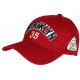 Casquette Brooklyn Rouge et Bleue World Vintage Baseball CASQUETTES Nyls Création