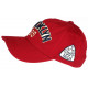 Casquette Brooklyn Rouge et Bleue World Vintage Baseball CASQUETTES Nyls Création