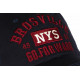 Casquette Brosville Bleue et Rouge NY Vintage Baseball CASQUETTES Nyls Création