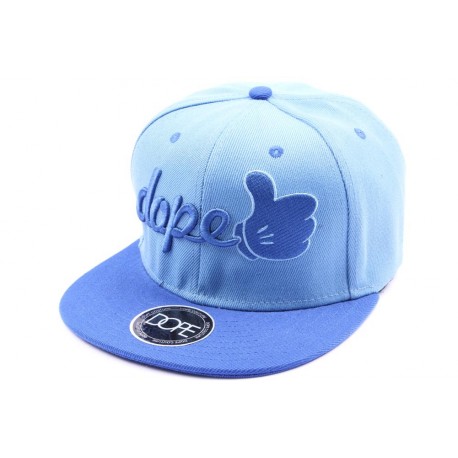 Casquette Snapback Dope bleu ANCIENNES COLLECTIONS divers