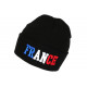 Bonnet France Bleu Blanc Rouge Laine Noire Tendance BONNETS Nyls Création