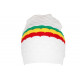 Bonnet Rasta Blanc Long Oversize en Laine Fashion Ben BONNETS Nyls Création