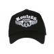 Casquette Route 66 Noire Aigle Blanc Baseball Biker CASQUETTES Nyls Création