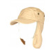 Casquette Protege Nuque Beige en Coton Saharienne Nedeyv CASQUETTES Nyls Création