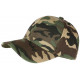 Casquette Verte et Marron Camouflage Chasse Militaire CASQUETTES Nyls Création