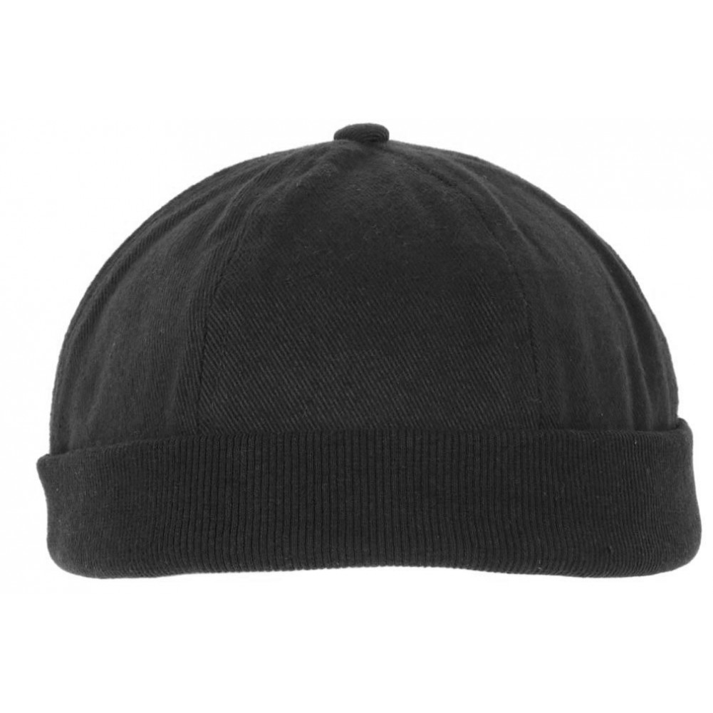 Bonnet Homme Noir en coton