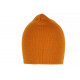 Bonnet Orange Court en Laine Classe et Tendance Fylik BONNETS Nyls Création