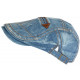 Casquette Plate Bleu Denim Beret Coton Fashion Weryk CASQUETTES Nyls Création