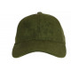 Casquette Daim Verte Classe Suedine Kalter Baseball CASQUETTES Nyls Création