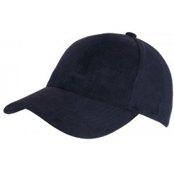 Casquette Daim Bleu Marine Classe Suedine Kalter Baseball CASQUETTES Nyls Création