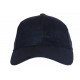 Casquette Daim Bleu Marine Classe Suedine Kalter Baseball CASQUETTES Nyls Création