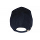 Casquette Daim Bleu Marine Classe Suedine Kalter Baseball CASQUETTES Nyls Création