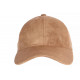 Casquette Daim Beige Classe Suedine Kalter Baseball CASQUETTES Nyls Création