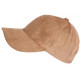 Casquette Daim Beige Classe Suedine Kalter Baseball CASQUETTES Nyls Création