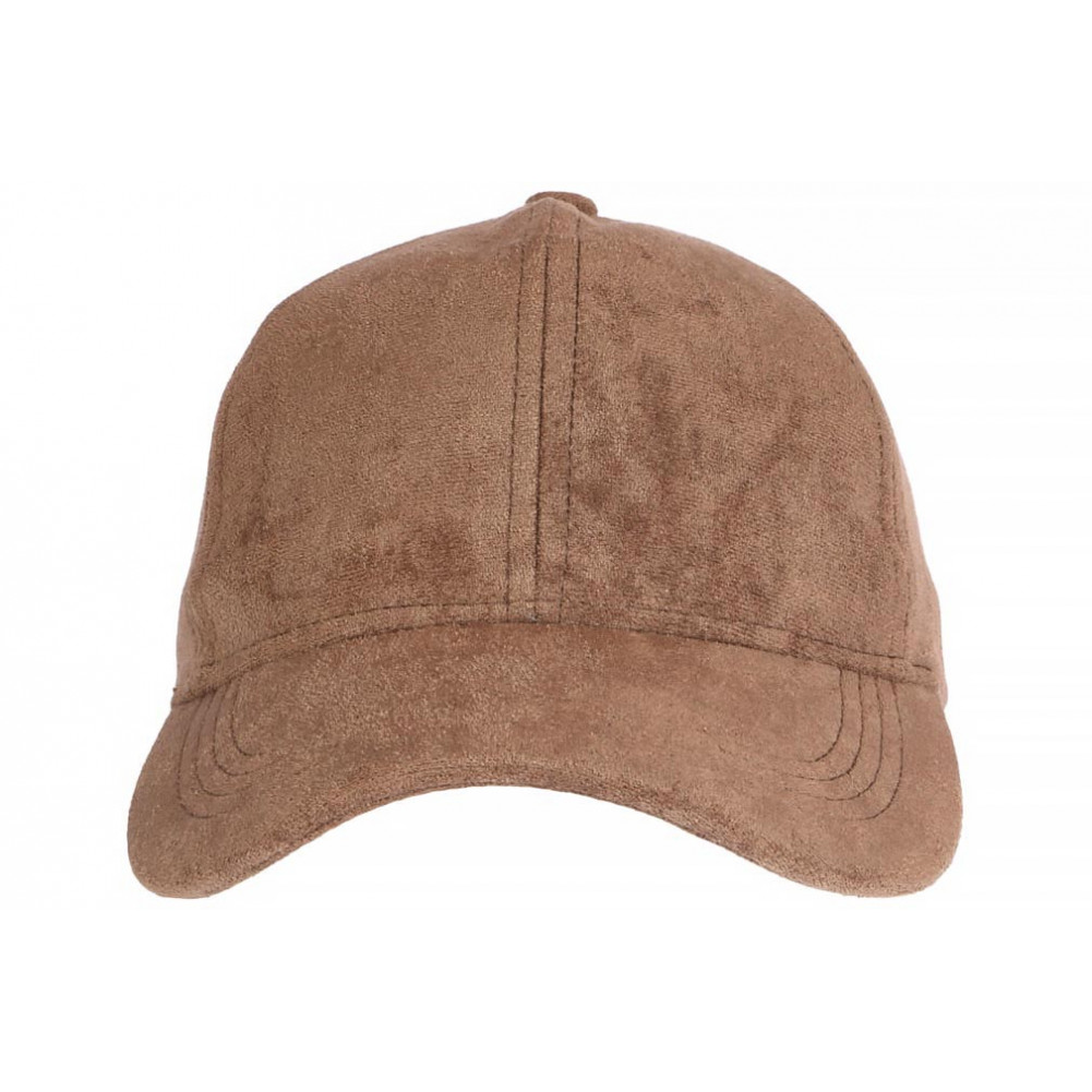 Casquette cuir Camel, casquette baseball daim homme femme livré 48h!