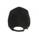 Casquette Daim Noire Classe Suedine Kalter Baseball CASQUETTES Nyls Création