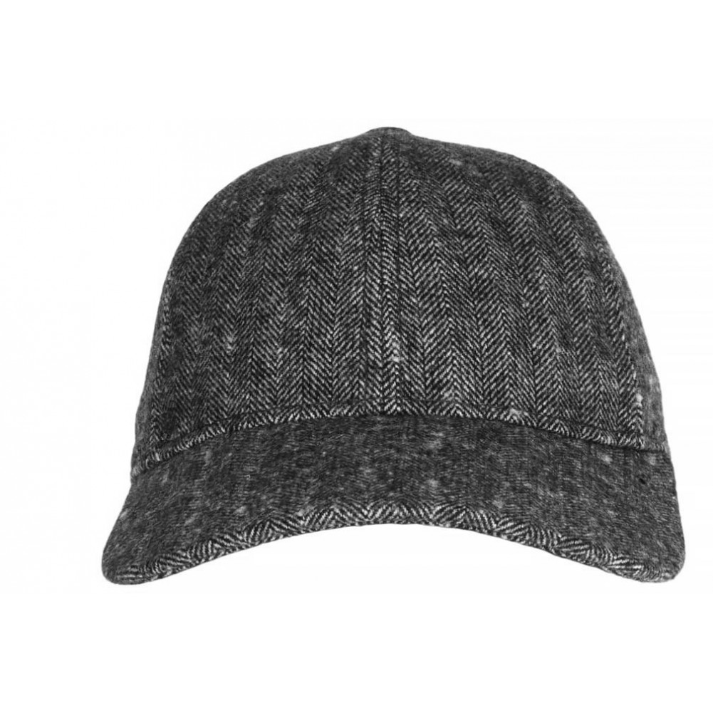 Casquette laine rouge à chevrons, casquette baseball hiver livré 48h!