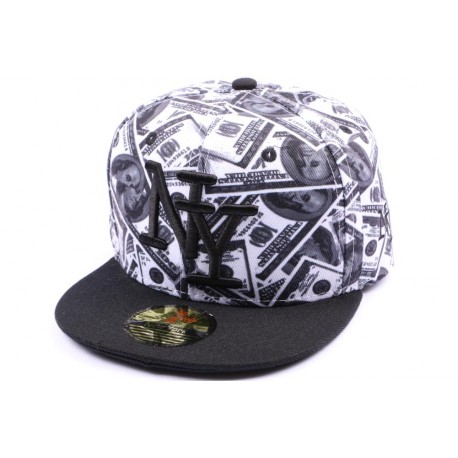 Casquette Snapback Ny Grise et blanche enfant jusqu'a 9 ans ANCIENNES COLLECTIONS divers