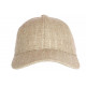 Casquette Baseball Laine Camel a Chevrons Tradition Britty CASQUETTES Nyls Création