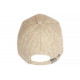 Casquette Baseball Laine Camel a Chevrons Tradition Britty CASQUETTES Nyls Création