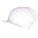 Bonnet Casquette Rasta Blanc Tendance Fashion en Laine Douce Kyft BONNETS Nyls Création