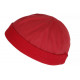 Bonnet Docker Rouge en Coton Mode Tendance Hodok BONNETS Nyls Création