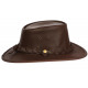 Chapeau Cuir Marron Australien Traveller Winton Aussie Apparel CHAPEAUX Aussie Apparel