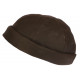 Bonnet Docker Cuir Marron Biker Koyoon Aussie Apparel BONNETS Aussie Apparel