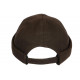 Bonnet Docker Cuir Marron Biker Koyoon Aussie Apparel BONNETS Aussie Apparel