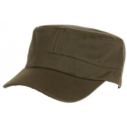 Casquette Militaire Verte Armee Kaki Kastro CASQUETTES Nyls Création