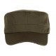 Casquette Militaire Verte Armee Kaki Kastro CASQUETTES Nyls Création