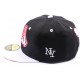 Casquette Snapback NY Noire visière Blanche enfant jusqu'a 9ans ANCIENNES COLLECTIONS divers