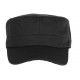 Casquette Militaire Noire Armee Tendance Kastro CASQUETTES Nyls Création